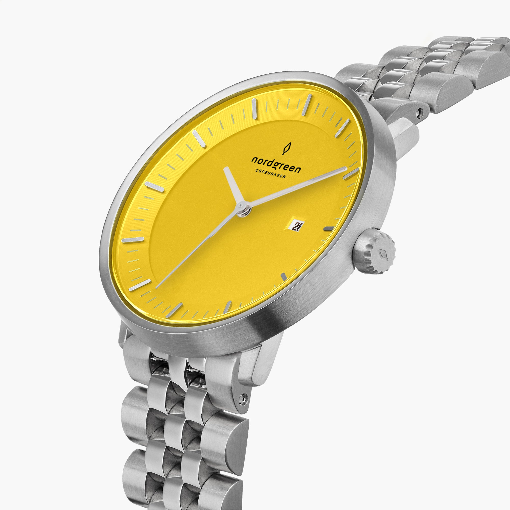 Silver and discount yellow gold watch