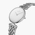 UN28SI5LSIXX UN32SI5LSIXX &Unika silver watch women - white dial - silver 5 link strap