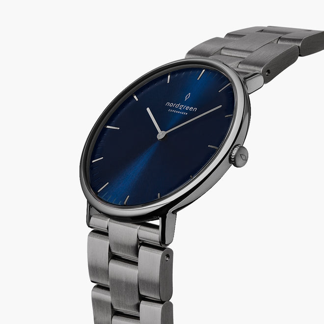 Navy blue dial watches new arrivals