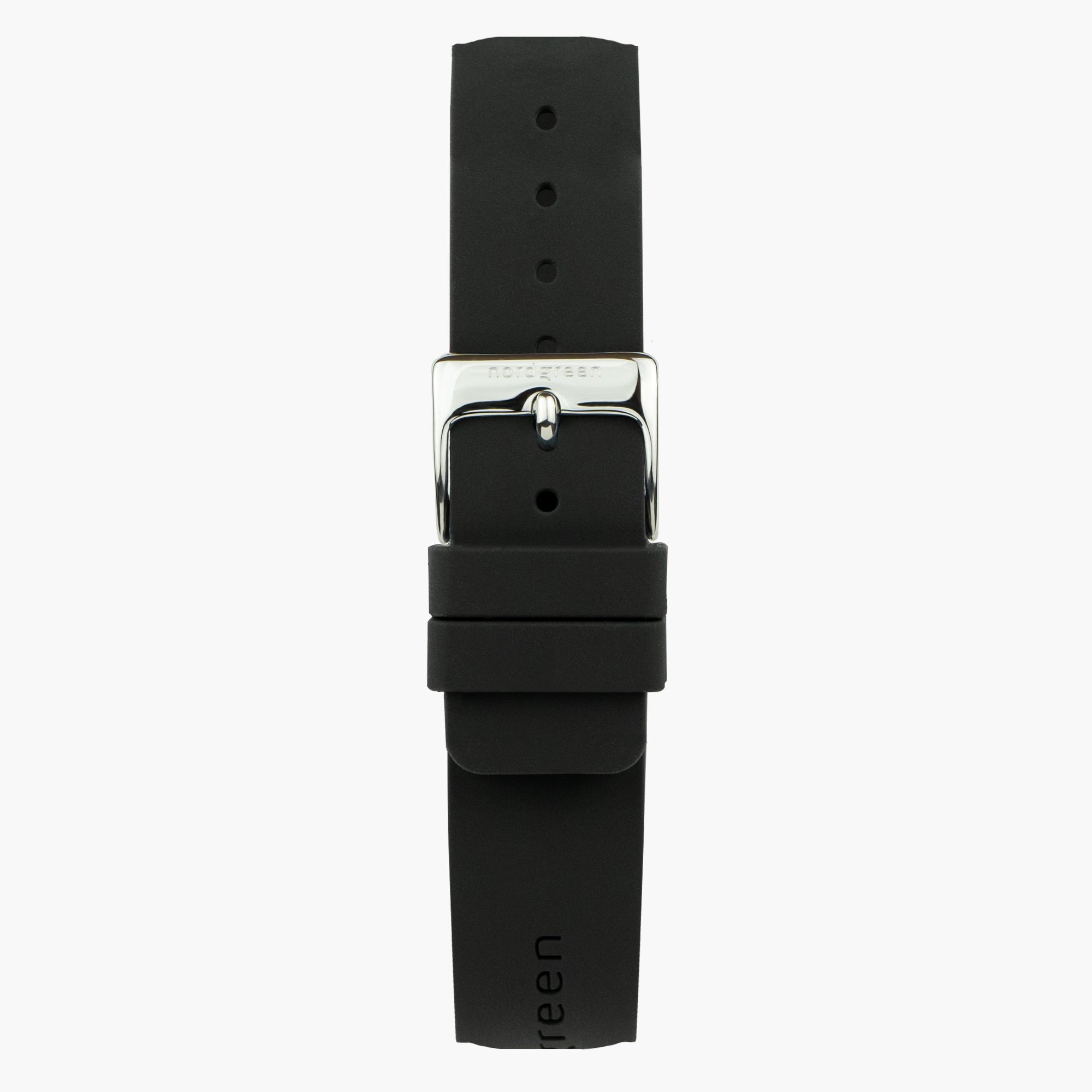 Silicone leather watch on sale band