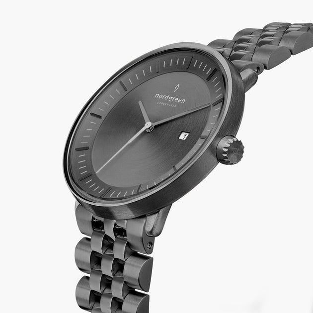 Philosopher | Brushed Metal Dial - 5-Link