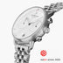PI42SI5LSIXX &Pioneer silver watch mens - white dial - 5 link strap