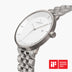 PH36SI5LSIXX PH40SI5LSIXX &Philosopher silver watch mens - white dial - 5 link strap