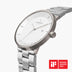 PH36SI3LSIXX PH40SI3LSIXX &Philosopher silver watch mens -white dial - 3 link strap