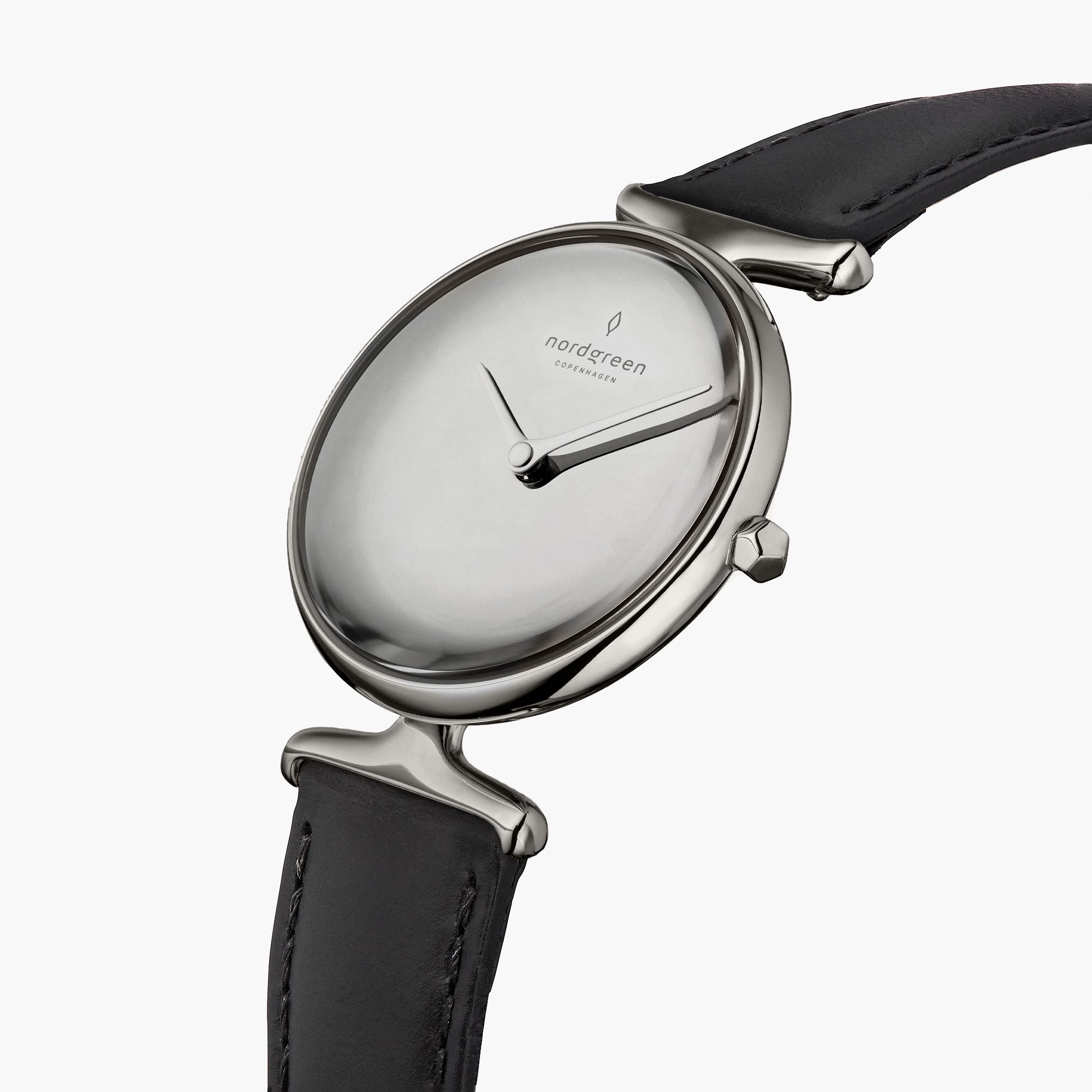 Black metal ladies watch store