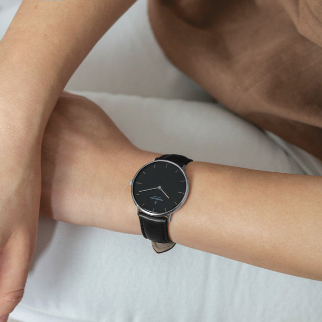 Native - BUNDLE Black Dial Gun Metal | Gun Metal Mesh / Olive Green NATO / Black Leather Strap