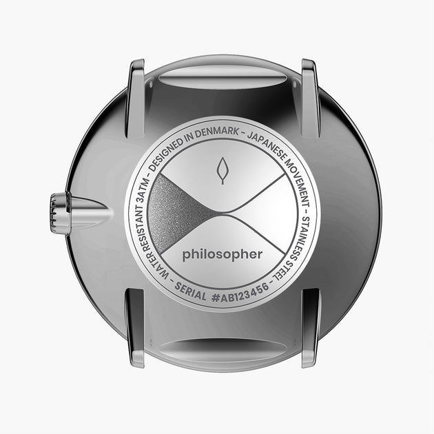 Philosopher | Brushed Metal Dial - 5-Link