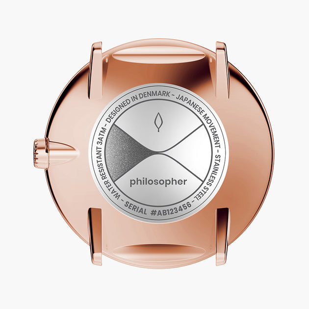 Philosopher | Brushed Metal Dial - 5-Link