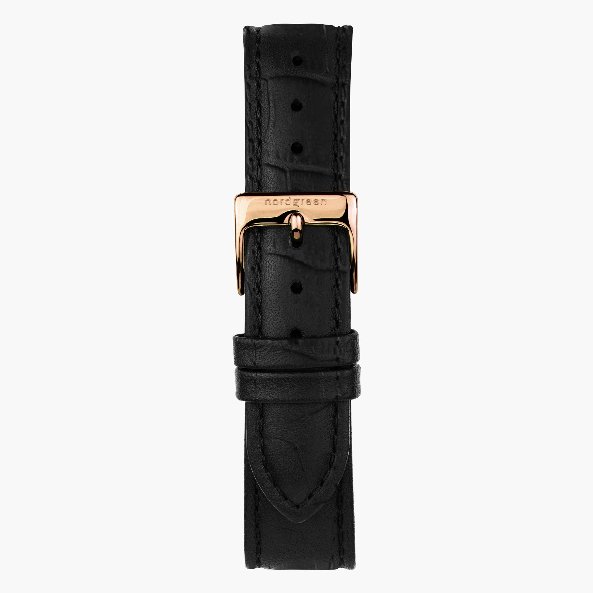 Black cheap croc strap