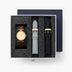 Unika - BUNDLE Polished Metal Dial Gold | Grey Leather / Brown Leather /	Black Leather